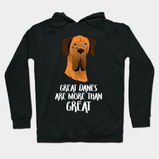 great danes are more than great Hoodie